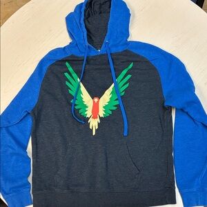 Maverick by Logan Paul Men’s Hoodie Parrot Logo M